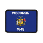 Flag Village Wisconsin State Flag Embroidered Iron-On Patch
