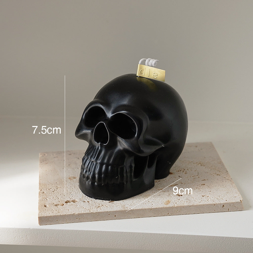 Flag Village Halloween Skull Scented Candle Gift Box