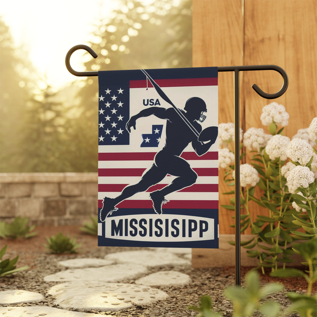 Flag Village Mississippi State Flag Sporting Garden & House Banner MS0003