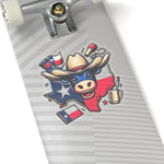 Flag Village USA TEXAS State Flag Sticker 2", 3", 4", 6" TX03