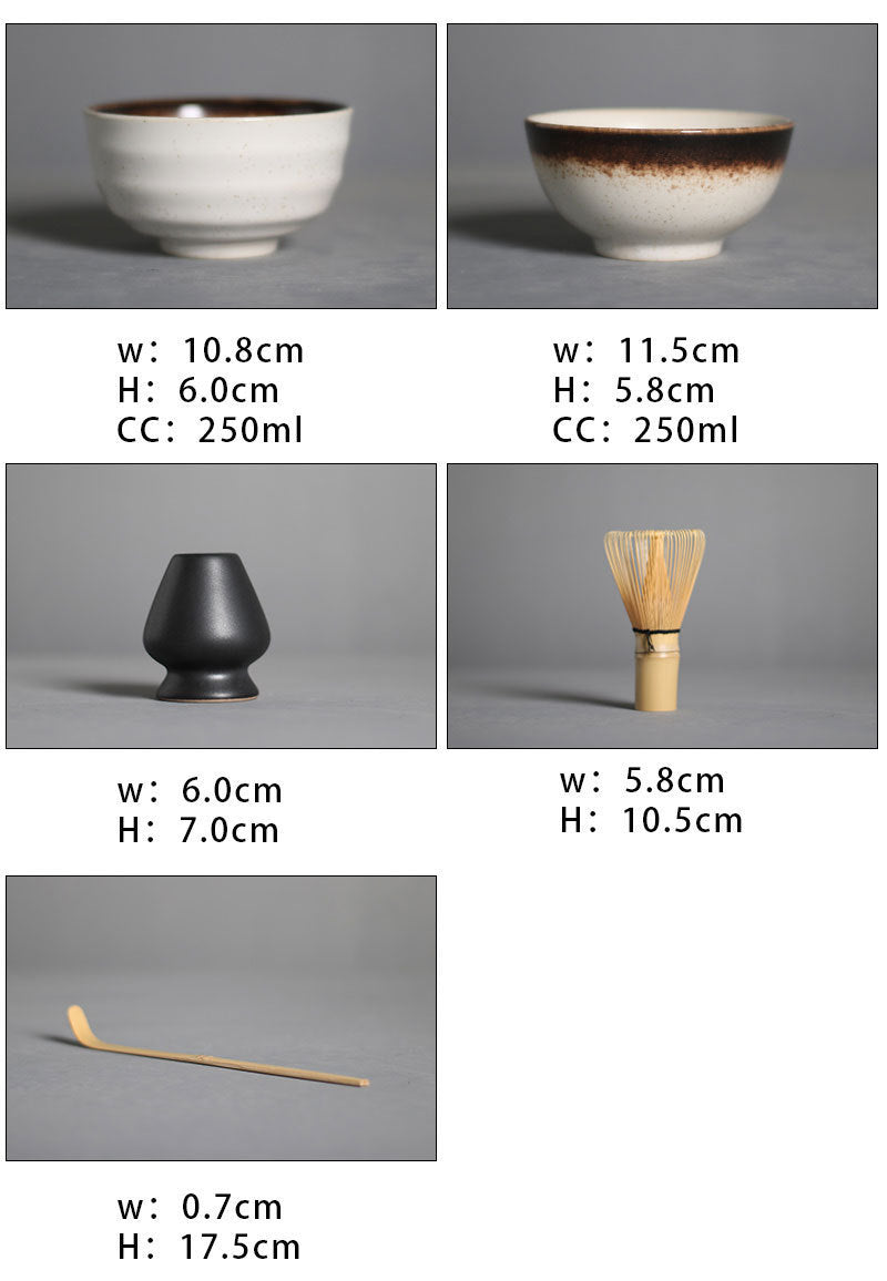 Flag Village Japanese-style Matcha Tea Tool Shaker Li Song Dynasty Order Gift Box Set