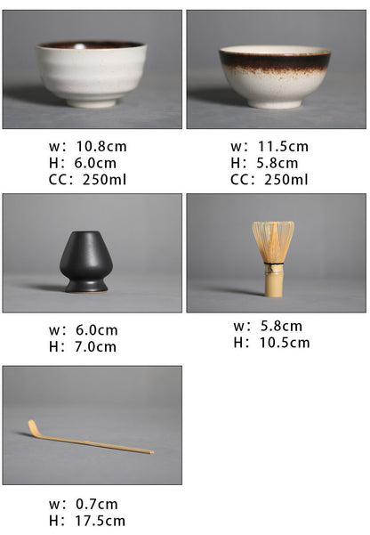 Flag Village Japanese-style Matcha Tea Tool Shaker Li Song Dynasty Order Gift Box Set