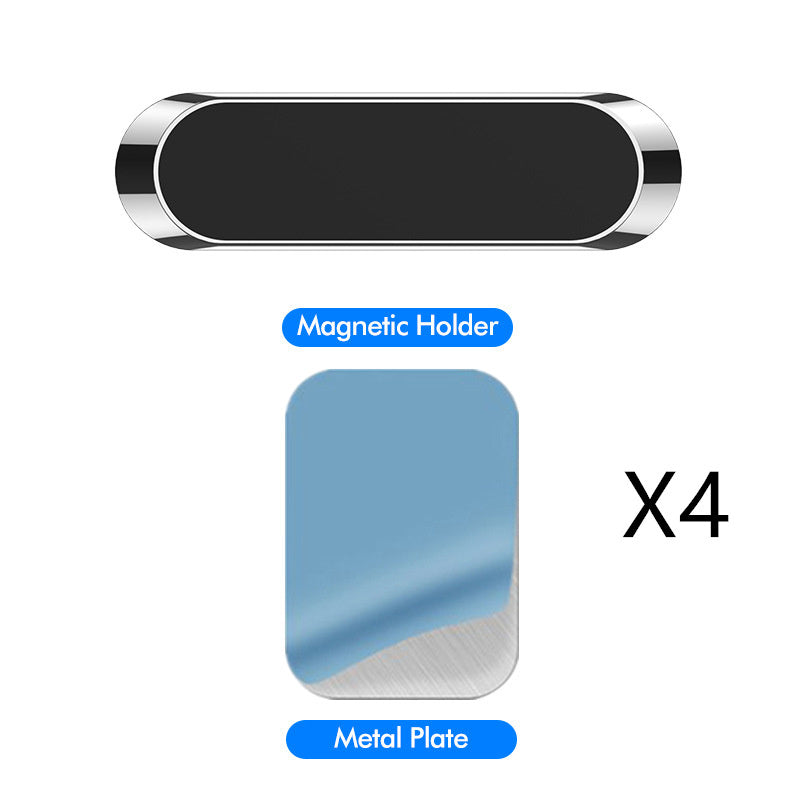 Flag Village Auto Tools F6 Strip Plate Magnetic Car Phone Holder Stand Magnet Holder For Phone In Car Mount Holder