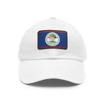 Flag Village Belize Flag Hat Cap with Leather Patch