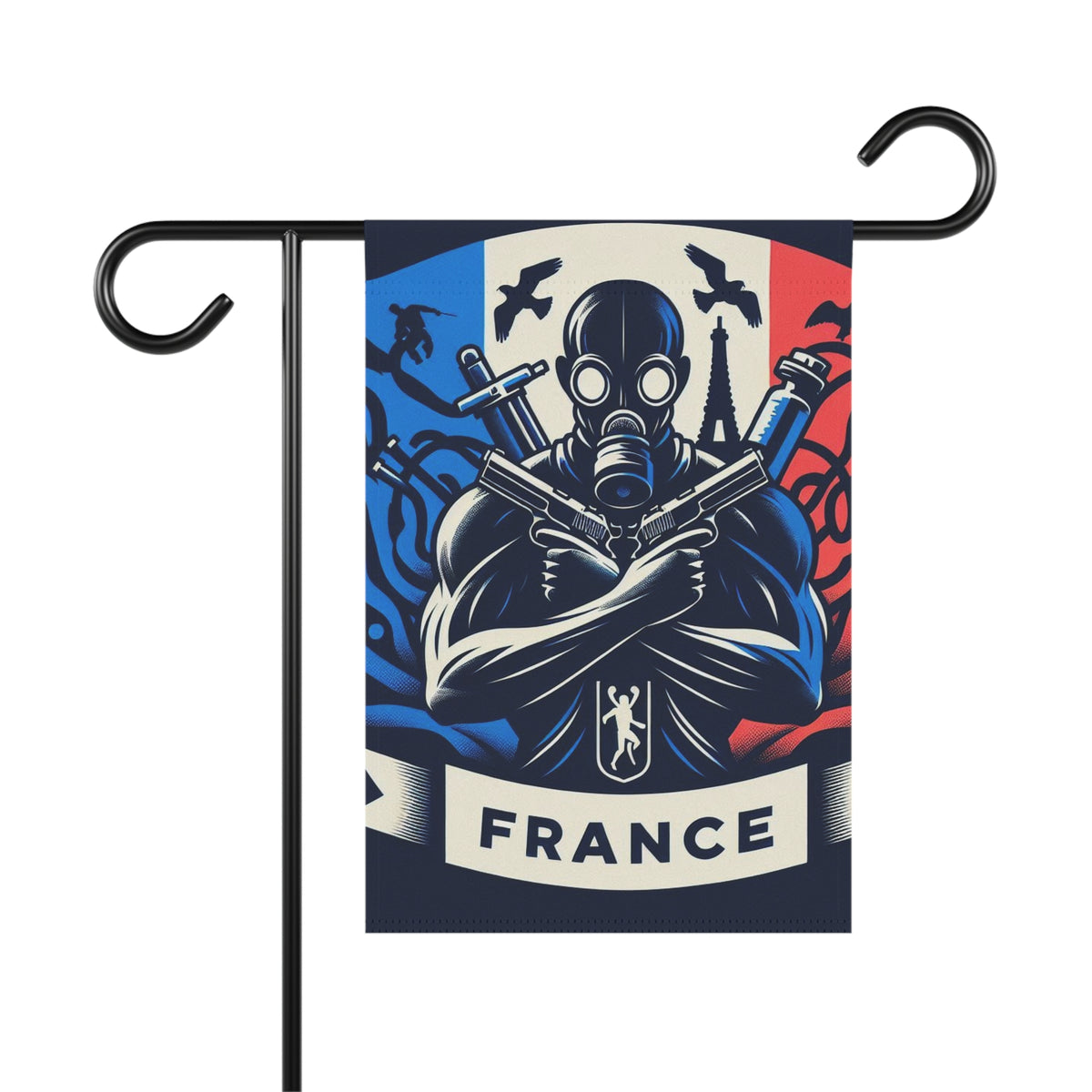 Flag Village France National Flag Garden Flag 12'' x 18''