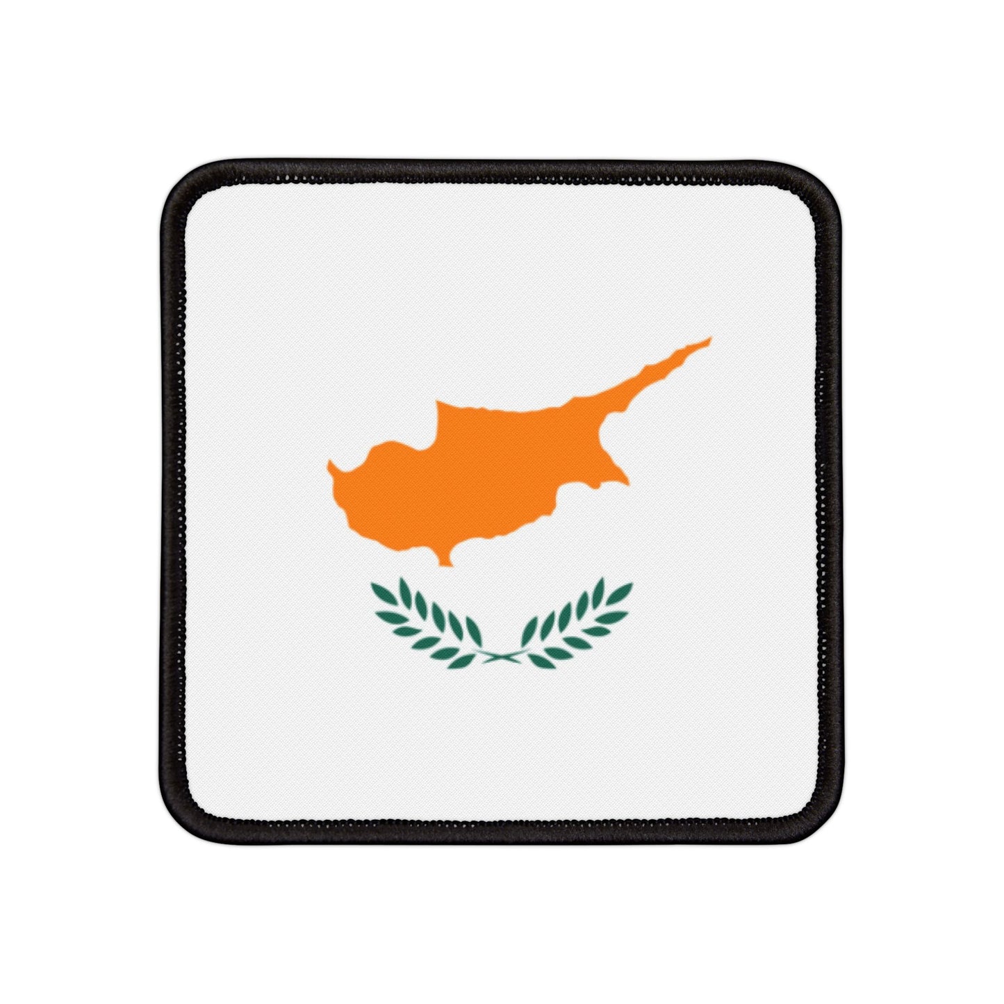 Flag Village Cyprus Flag Embroidery Iron-On Patches