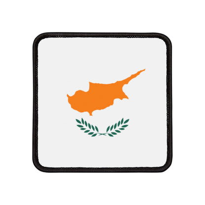 Flag Village Cyprus Flag Embroidery Iron-On Patches