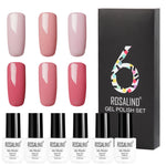 Flag Village 6 Colors Set Solid Color Gel Polish Set Nail Polish Gift Box Manicure