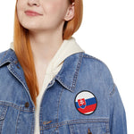 Flag Village Slovakia Flag Embroidery Iron-On Patches