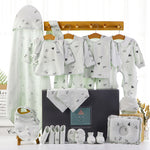 Flag Village Baby Gift Box Set Cotton Newborn Clothes