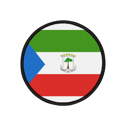 Flag Village Equatorial Guinea Flag Embroidery Iron-On Patches