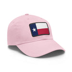 Flag Village USA Texas State Flag Hat Cap with Leather Patch