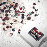 Flag Village Latvia Sporting Flag Puzzle (110, 252, 520, 1014-piece) LVA0003