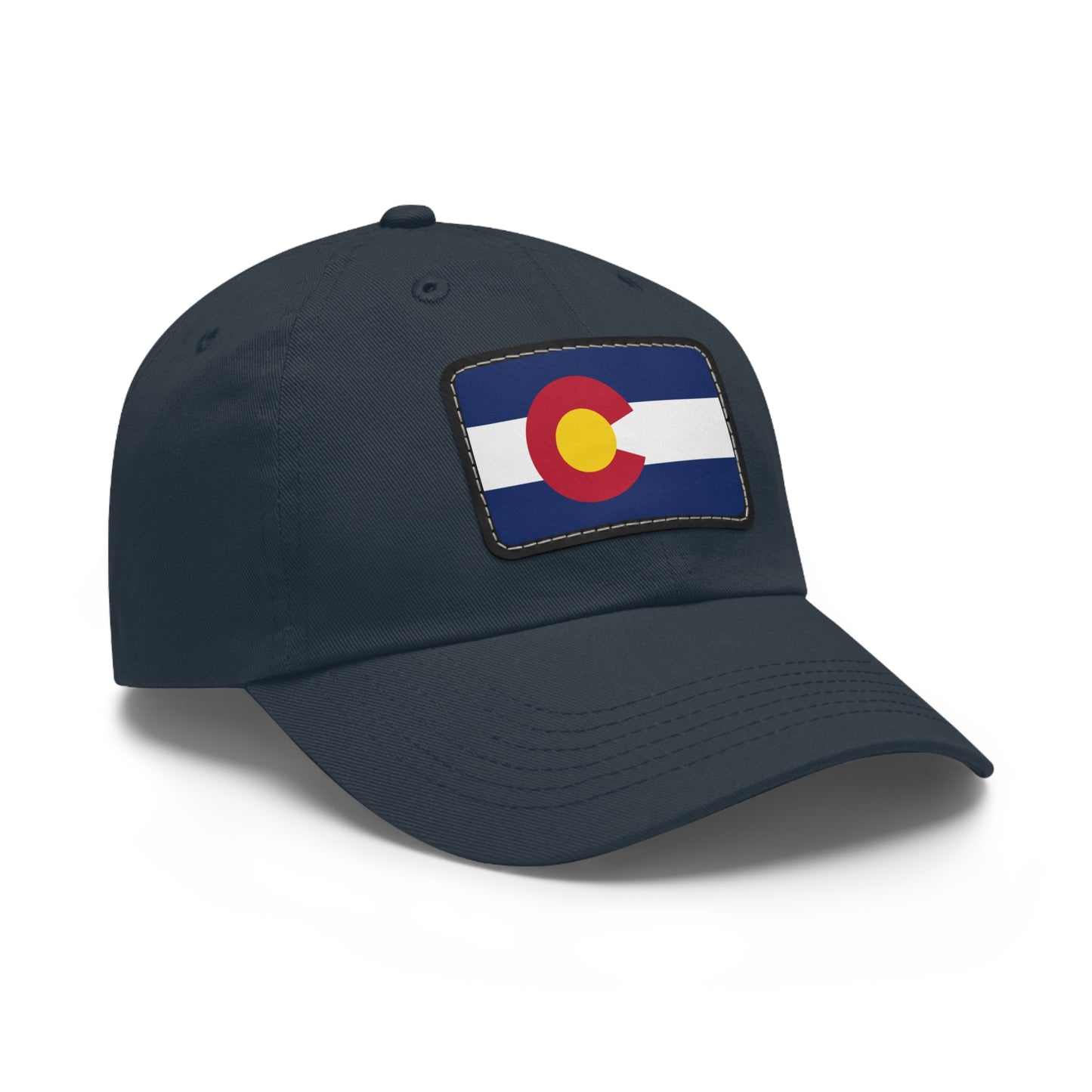 Flag Village USA Colorado State Flag Hat Cap with Leather Patch
