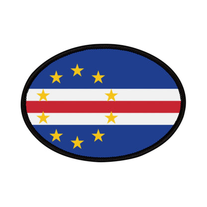 Flag Village Cape Verde Flag Embroidery Iron-On Patches