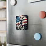 Flag Village USA Flag Sporting Porcelain Magnet, Square USA0001