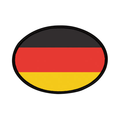 Flag Village Germany Flag Embroidery Iron-On Patches