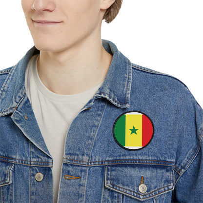Flag Village Senegal Flag Embroidery Iron-On Patches