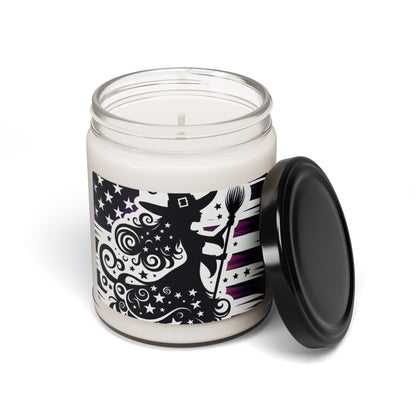 Flag Village Halloween Pretty Witch Scented Soy Candle, 9oz HW0037