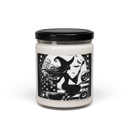 Flag Village Halloween Pretty Witch Scented Soy Candle, 9oz HW0038