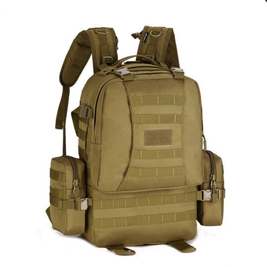 Flag Village 50L outdoor backpack backpack camping travel backpack combination large capacity backpack luggage bag