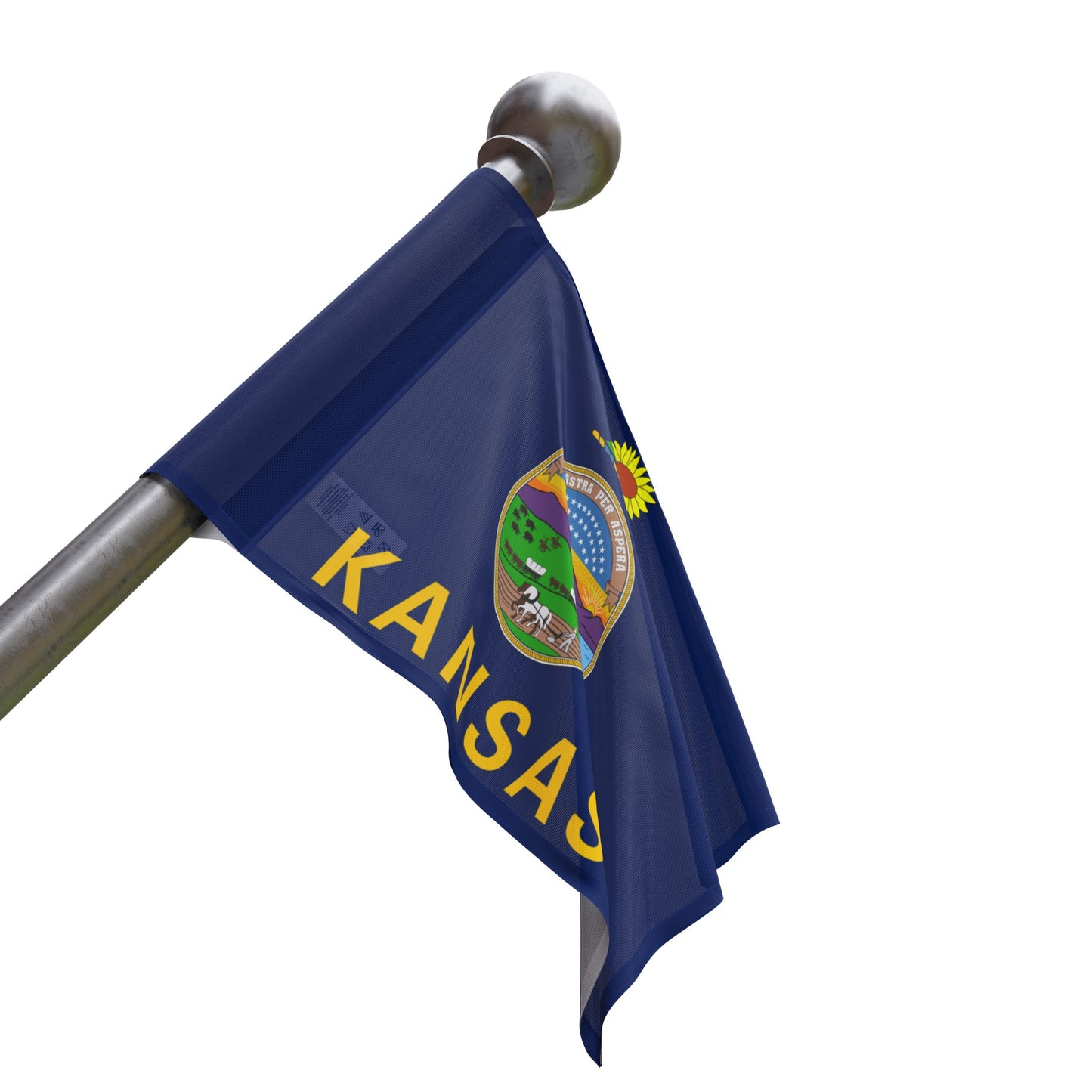 Flag Village USA Kansas State Flag 18" x 12" / 36" x 24" / 60" x 36"