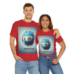 Flag Village Argentina Sporting Flag T-SHIRT Heavy Cotton Tee ARG0003