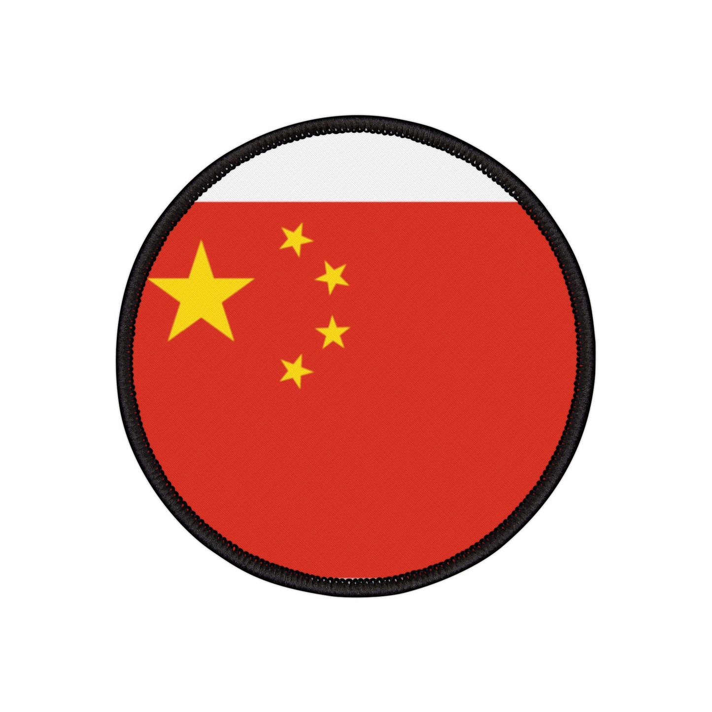Flag Village China Flag Embroidery Iron-On Patches