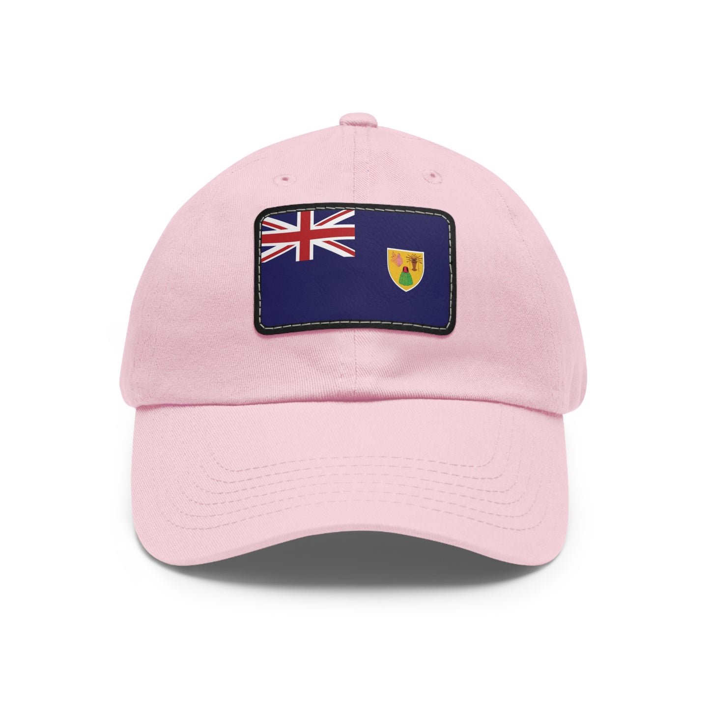 Flag Village Turks And Caicos Islands Flag Hat Cap with Leather Patch