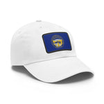 Flag Village USA Nebraska State Flag Hat Cap with Leather Patch