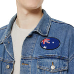 Flag Village Australia Flag Embroidery Iron-On Patches