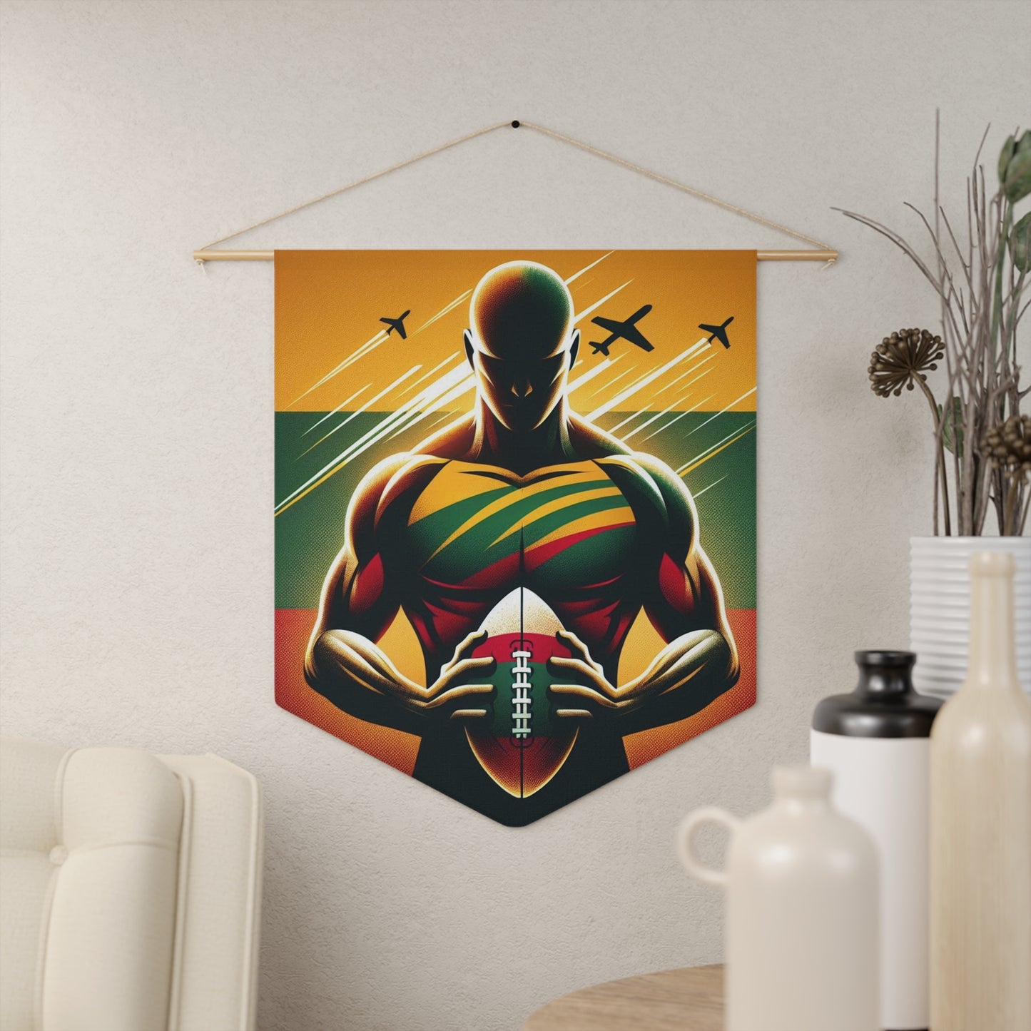 Flag Village Lithuania Flag Pennant Sporting Home Wall decoration LTU0002