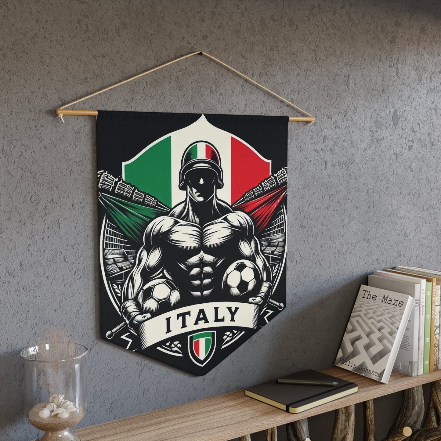 Flag Village Italy Flag Pennant Sporting Home Wall decoration ITA0001