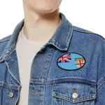 Flag Village Fiji Flag Embroidery Iron-On Patches