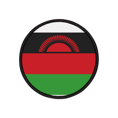 Flag Village Malawi Flag Embroidery Iron-On Patches
