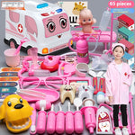 Flag Village Children's Doctor Toy Set Tool Medical Box