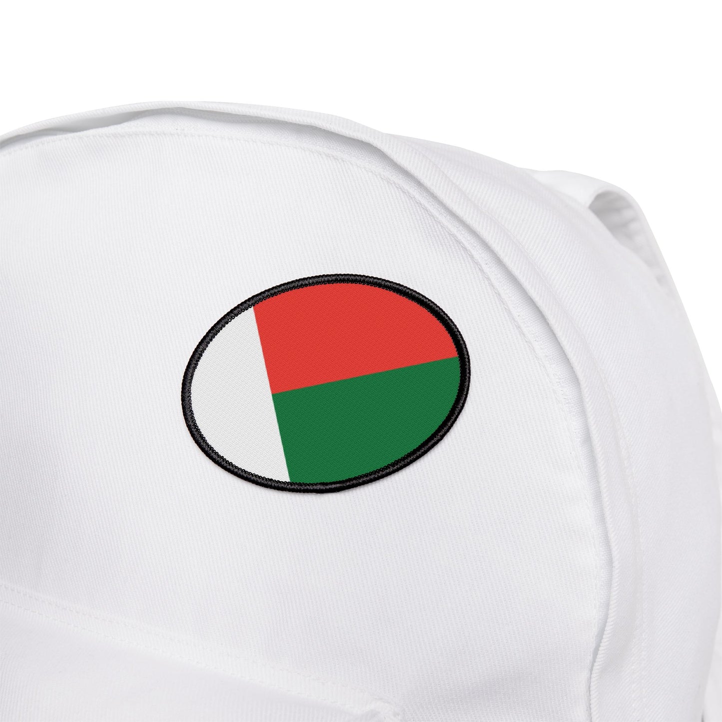 Flag Village Madagascar Flag Embroidery Iron-On Patches