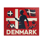 Flag Village Denmark Sporting Flag Puzzle (110, 252, 520, 1014-piece) DNK0005