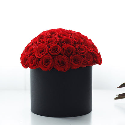 Flag Village Bucket Rose Flower Box Valentine's Day Christmas Creative Gift