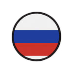 Flag Village Russia Flag Embroidery Iron-On Patches