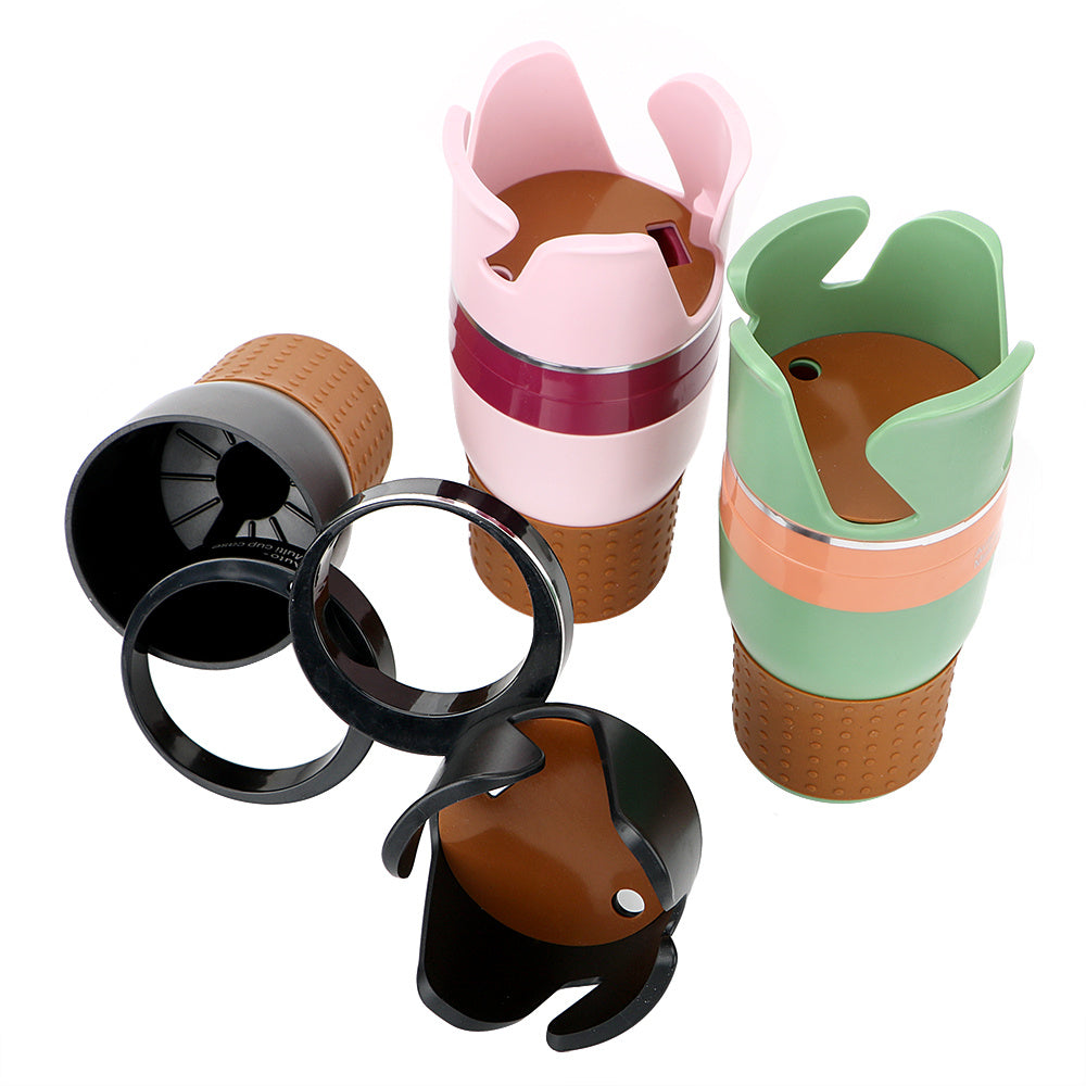 Flag Village Auto Tools Car Cup Holders Car-styling Car Truck Drink Water Cup Bottle Can Holder Door Mount Stand ABS Rubber Drinks Holders