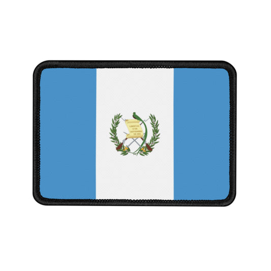 Flag Village Guatemala Flag Embroidery Iron-On Patches