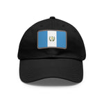 Flag Village Guatemala Flag Hat Cap with Leather Patch