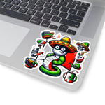 Flag Village USA Mexico Flag Stickers 2", 3", 4", 6" MX02