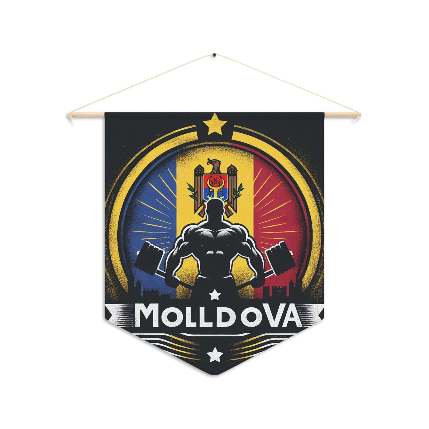 Flag Village Moldova Flag Pennant Sporting Home Wall decoration MDA0001