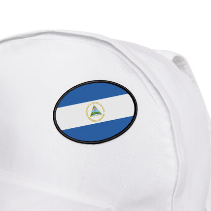 Flag Village Nicaragua Flag Embroidery Iron-On Patches