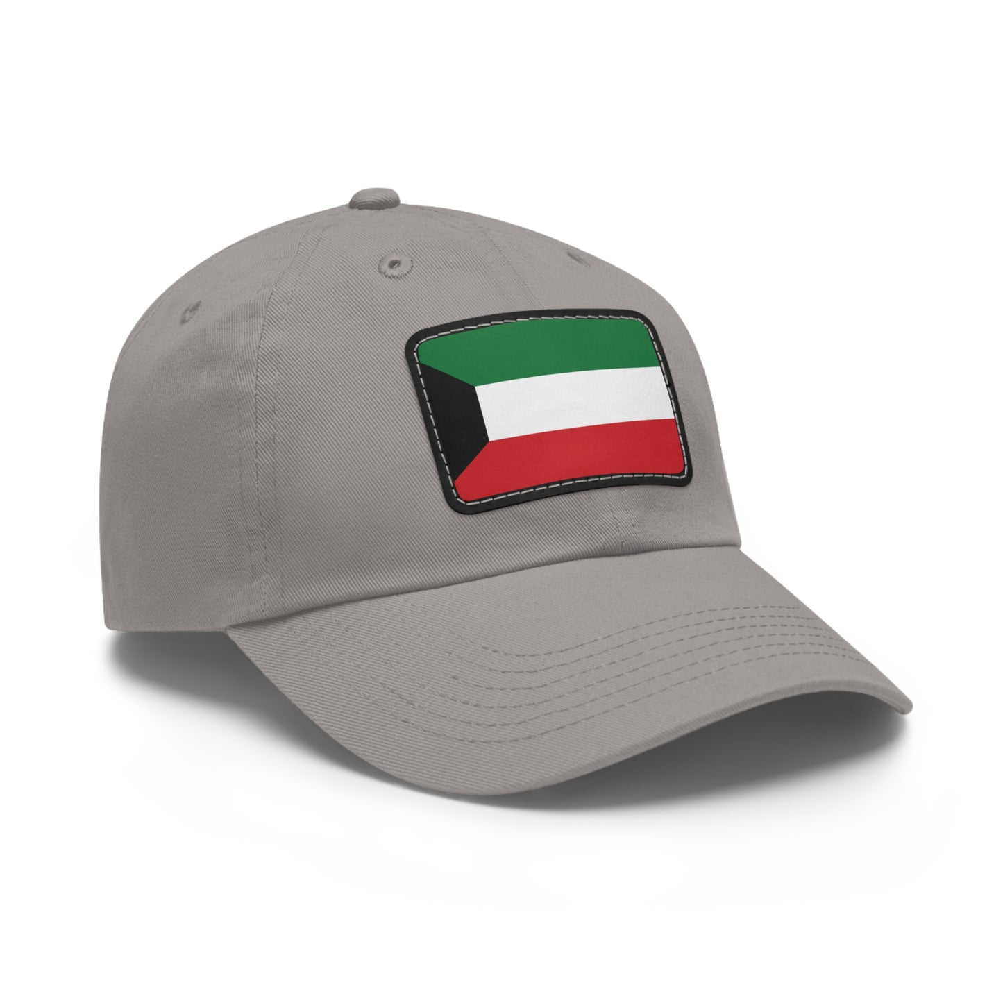 Flag Village Kuwait Flag Hat Cap with Leather Patch