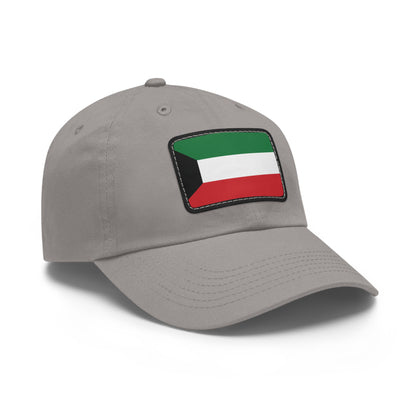 Flag Village Kuwait Flag Hat Cap with Leather Patch
