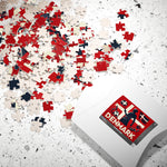 Flag Village Denmark Sporting Flag Puzzle (110, 252, 520, 1014-piece) DNK0005
