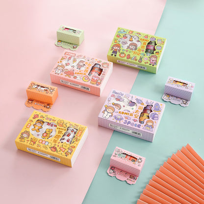 Flag Village Paper Tape Hand Account Gift Box Set